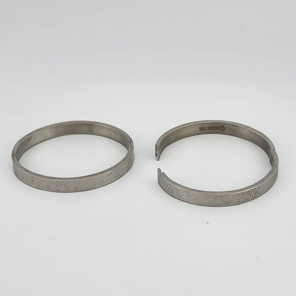 Brand New Stainless Steel Cross Prayer Bracelet - Picture 1 of 8